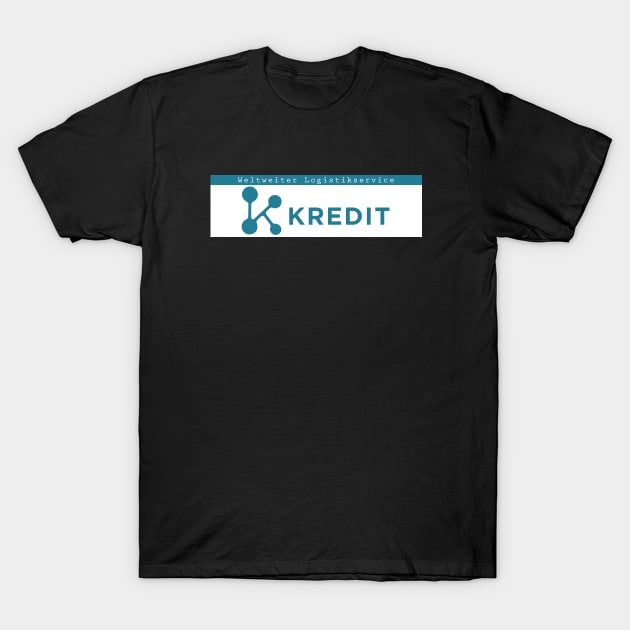 Kredit Long Logo T-Shirt by JamesCMarshall